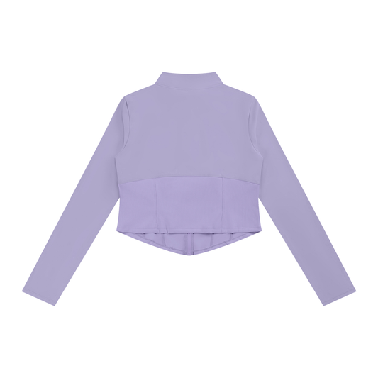 Women's Slim Fit Full-Zip Yoga Jacket