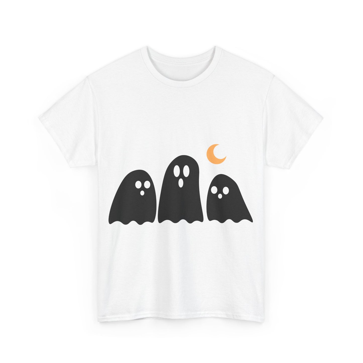 Halloween Ghost Unisex Heavy Cotton Tee
