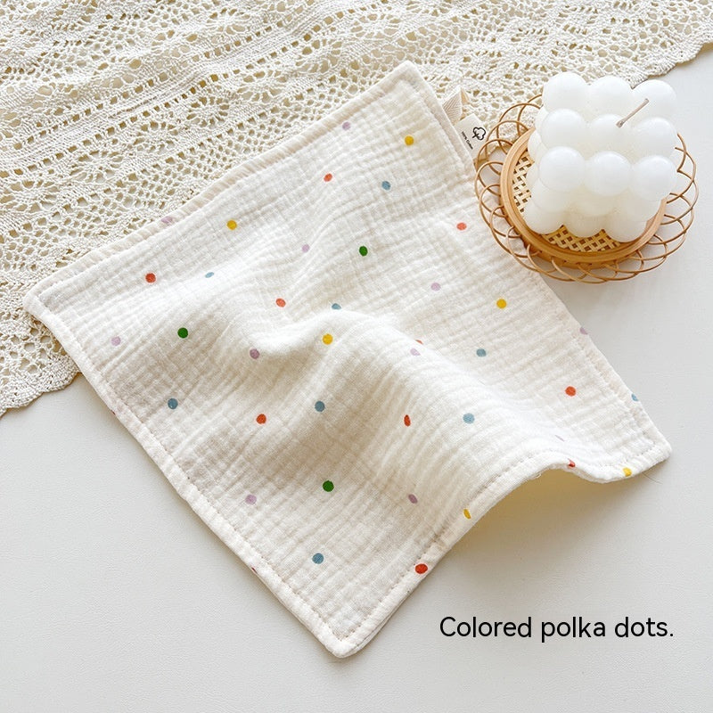 Baby Four-Layer Gauze Towel - Floral Print