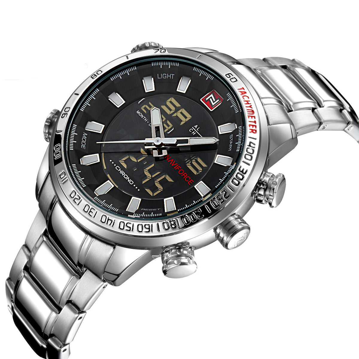 NAVIFORCE Men's Luminous Electronic Watch