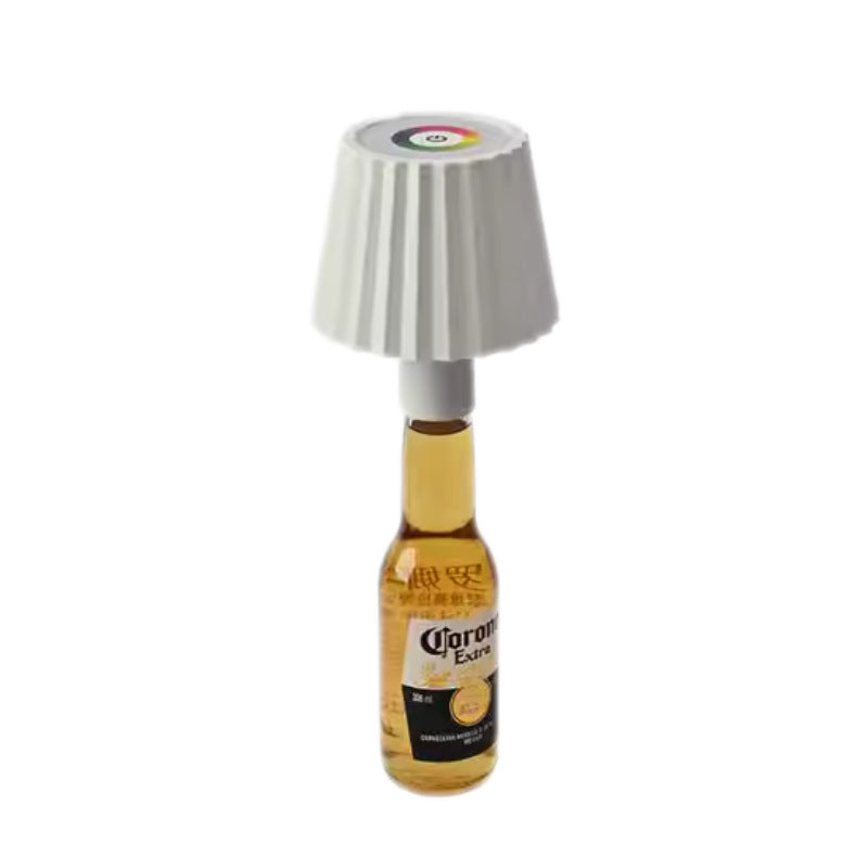 LED Creative Wine Bottle Light for Bar: Movable, Rechargeable, RGB Dimmable Decorative Bottle Lamp