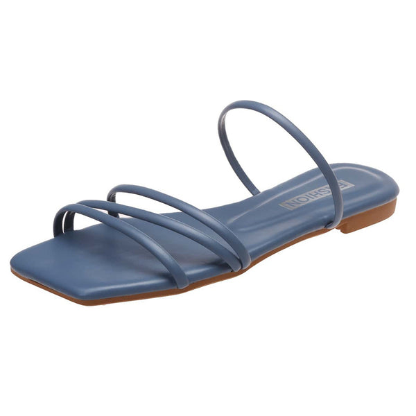 Thin Strap Minimalist Slippers - Stuffs & Savers