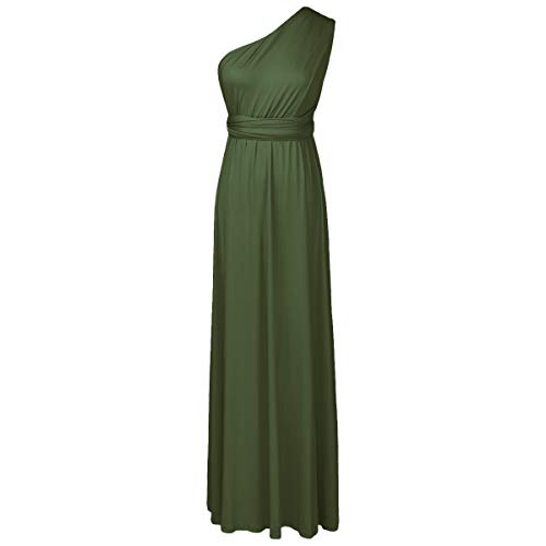 Womens Sexy Convertible Multi Way Wrap Transformer Solid Cocktail Off Shoulder Wedding Bridesmaid Evening Long Maxi Dress Floor Length Bandage Pageant Prom Ball Gowns