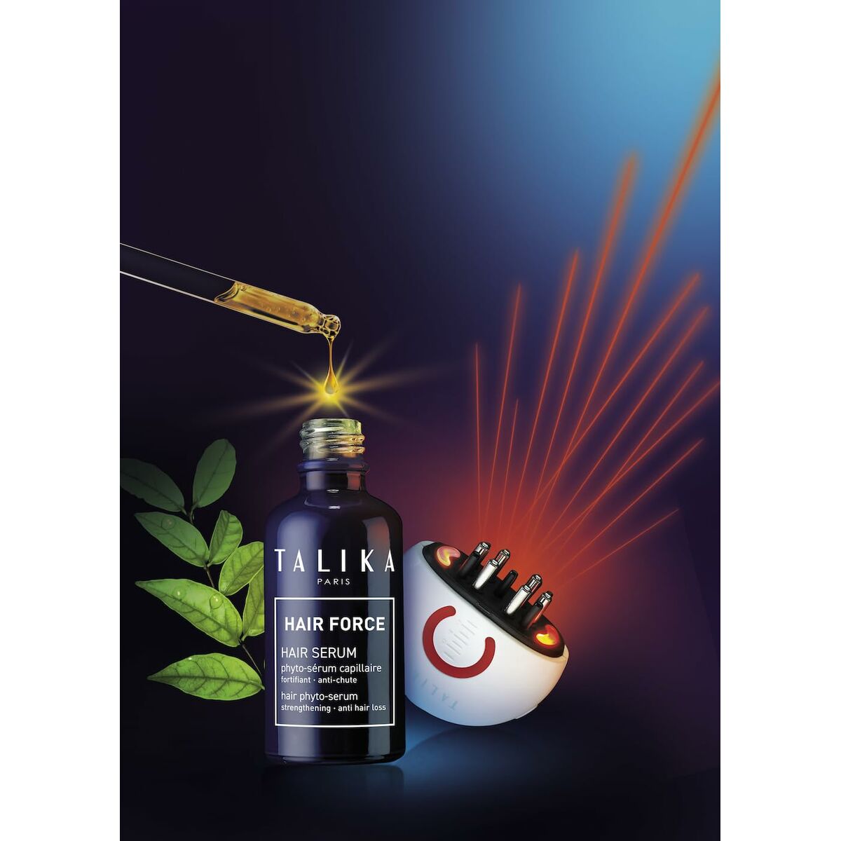 Hair Dressing Set Talika Hair Force Lote Anti-fall