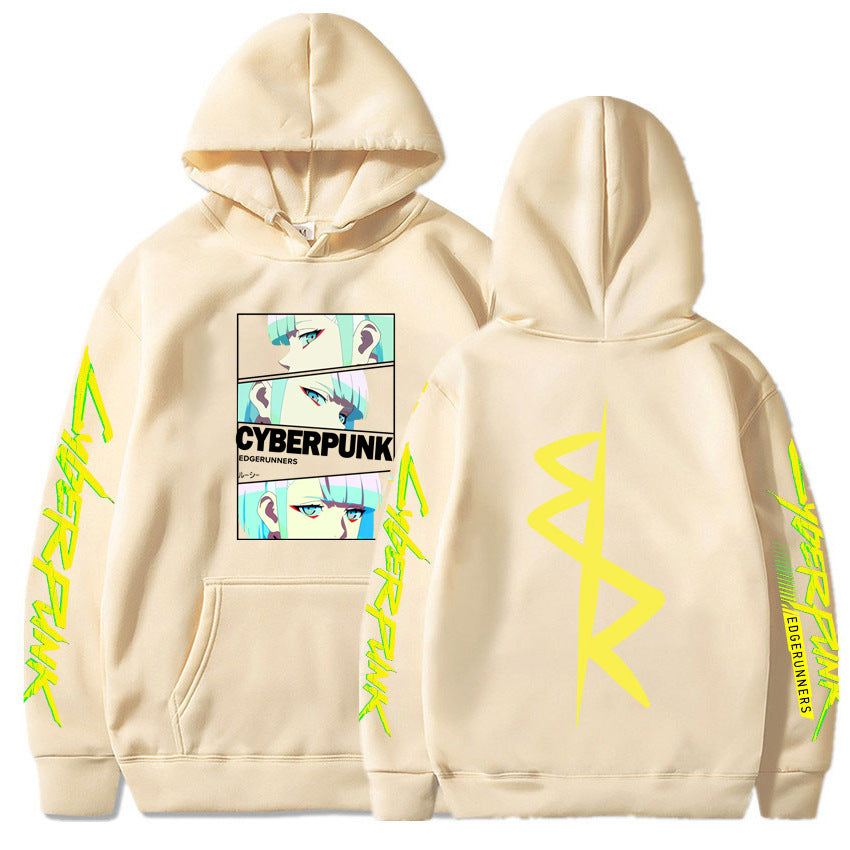 Cyberpunk Edgerunners Sweat à Capuche Hoodie de Jeu