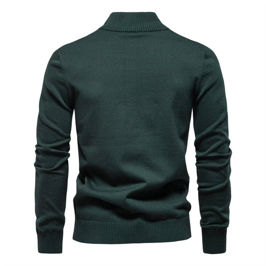 Mens Half Zipper Sweater