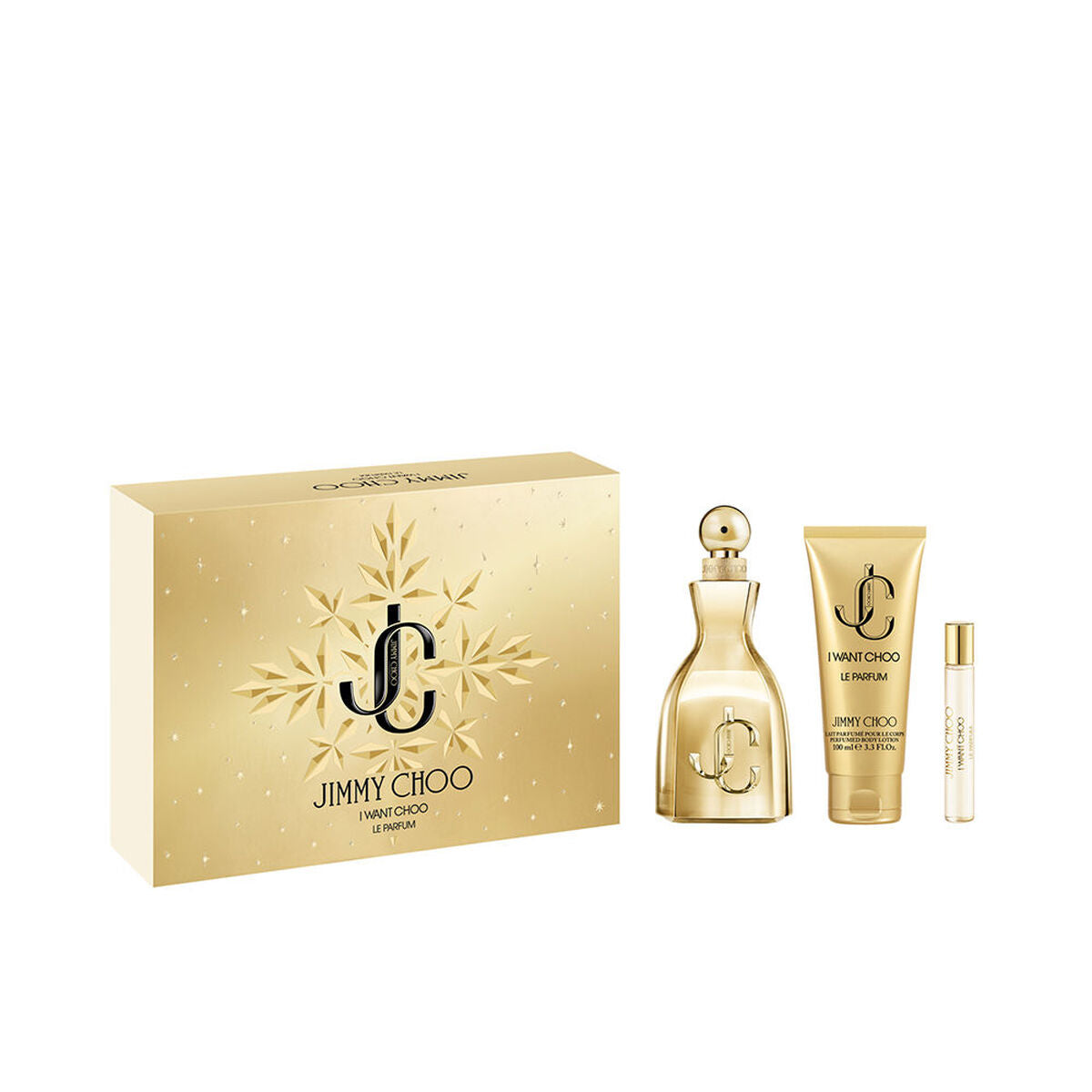 Women's Perfume Set Jimmy Choo I WANT CHOO EDP 3 Pieces