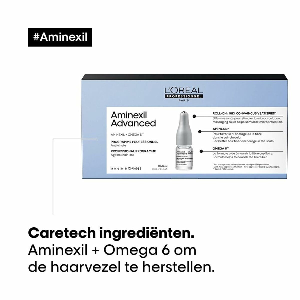 Anti-Hair Loss Ampoulles L'Oreal Professionnel Paris AMINEXIL ADVANCED