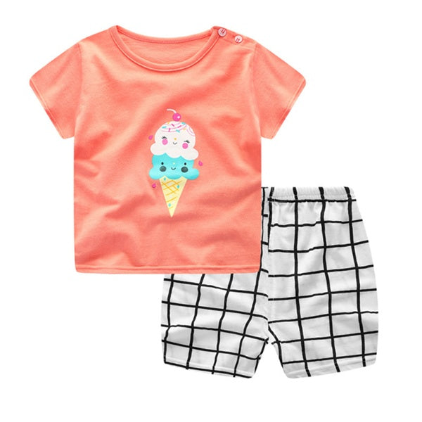 Ensembles T-shirts d'été pour bébé