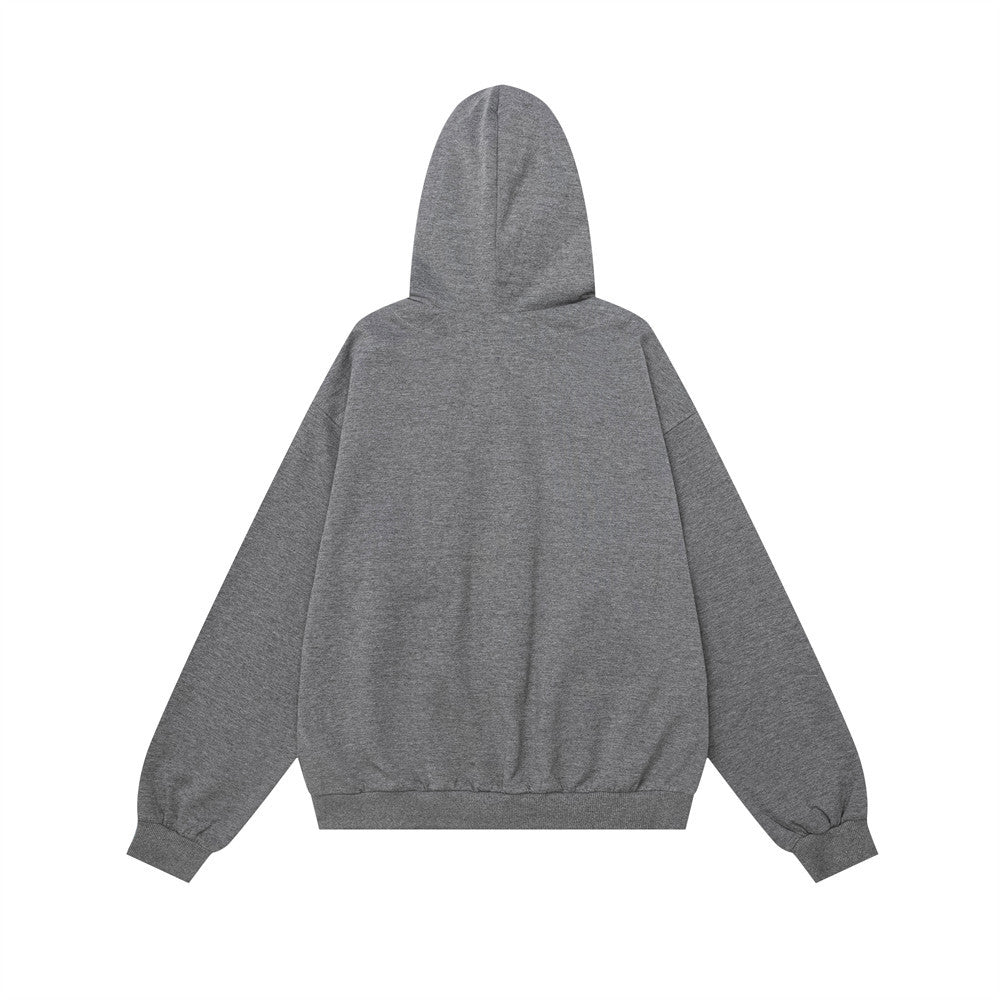 Men's striped zip hooded sportswear jacket - view 2