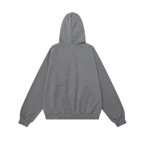 Men's striped zip hooded sportswear jacket - view 2