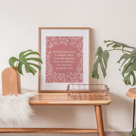 A TRUE LOVE SPELL PRINT