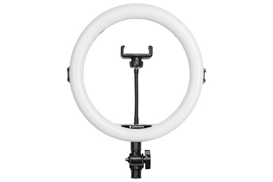 Agfaphoto Ring Light LED Bluetooth 11" de bureau pour smartphones