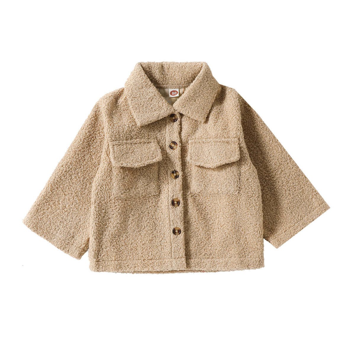 Plush Plaid Reversible Coat