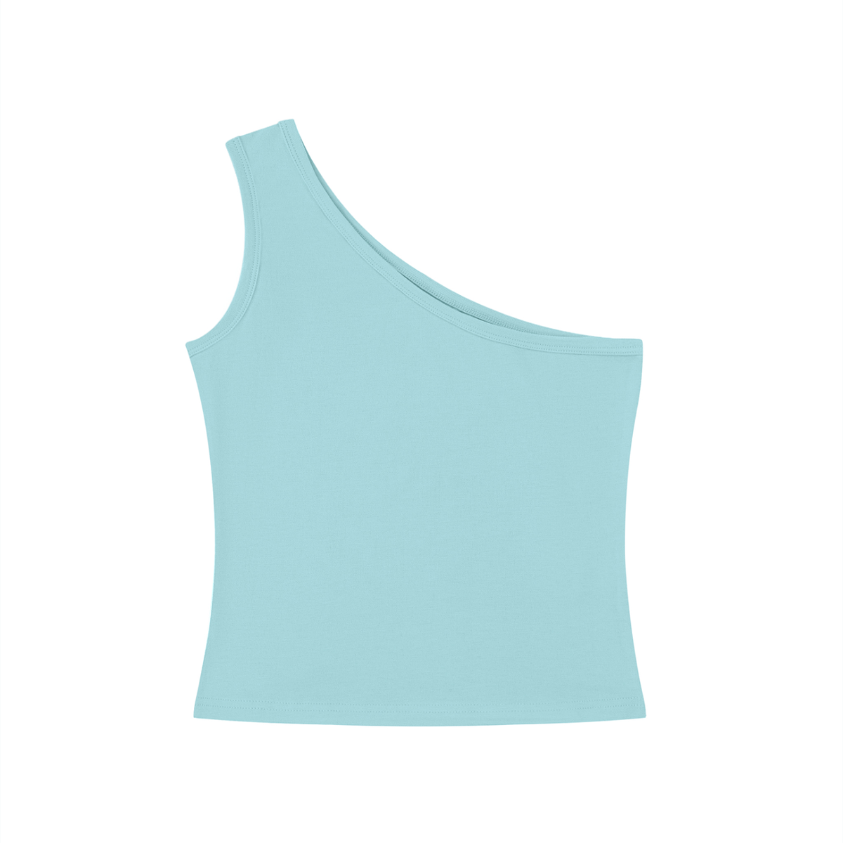 Women's One-Shoulder Crop T-Shirt