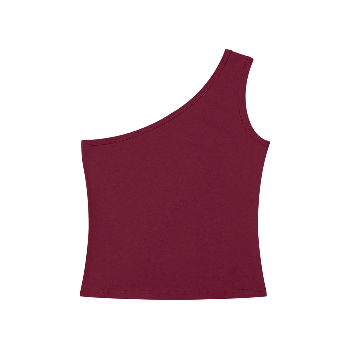 Women's One-Shoulder Crop T-Shirt