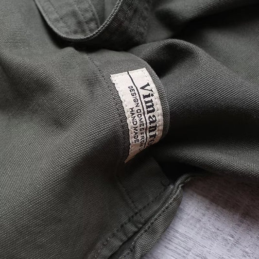 Linen Long Sleeve Retro coat Shirt