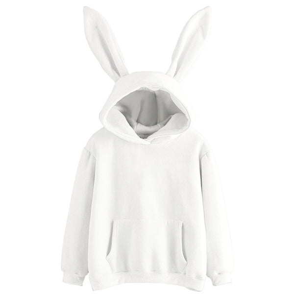 Women's Harajuku Hooded Rabbit Sweat hoodies