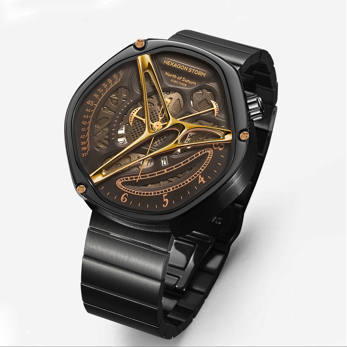 Montre haut de gamme pour homme évidée Alien
