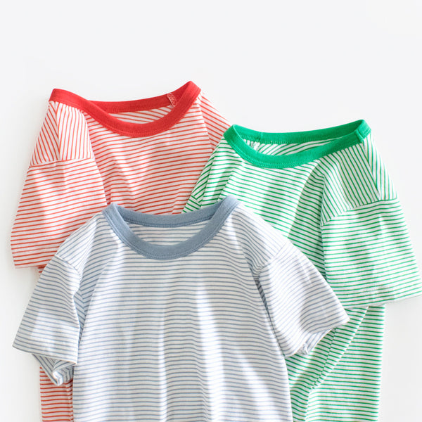 Striped Cotton Baby Shirt - Base Layer Top