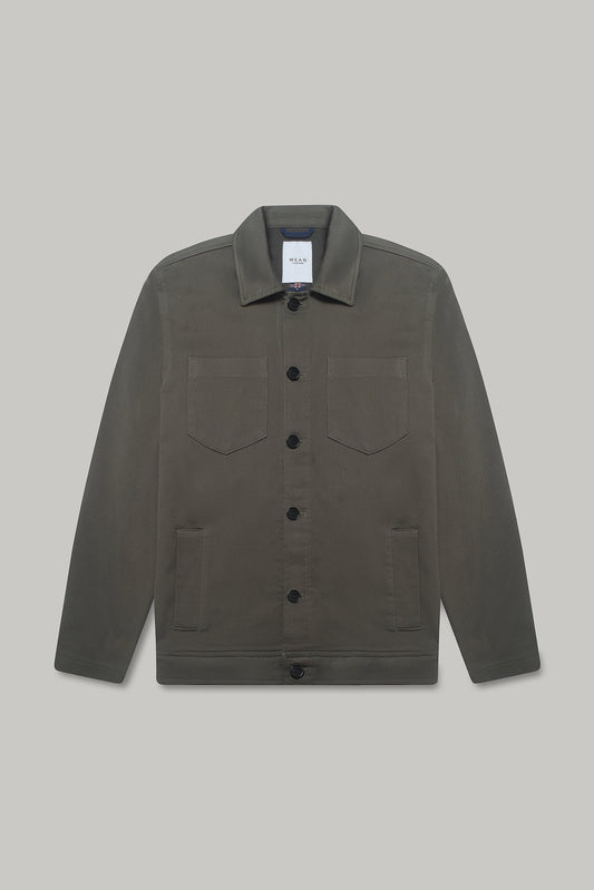 Turner Shacket - Mushroom Superflex