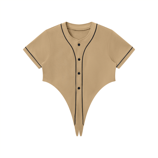 Women's Piping Baseball Jersey 250GSM