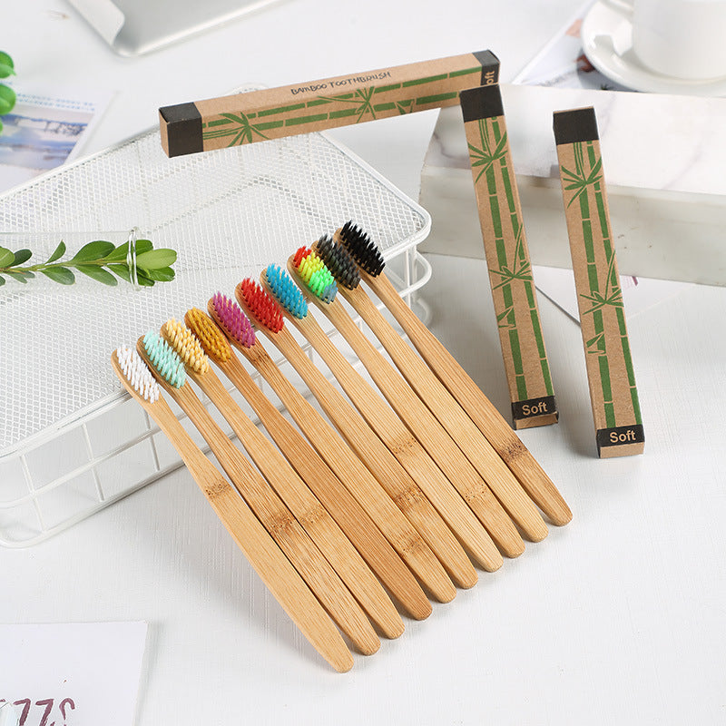 Bamboo Toothbrush Plate 10 Packs
