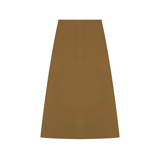 Women's Solid Color Knit Maxi Skirt