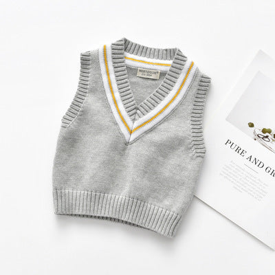 Children's Vest Pullover Sweater