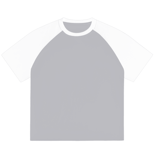 Color-Blocked Raglan Sleeve T-Shirt