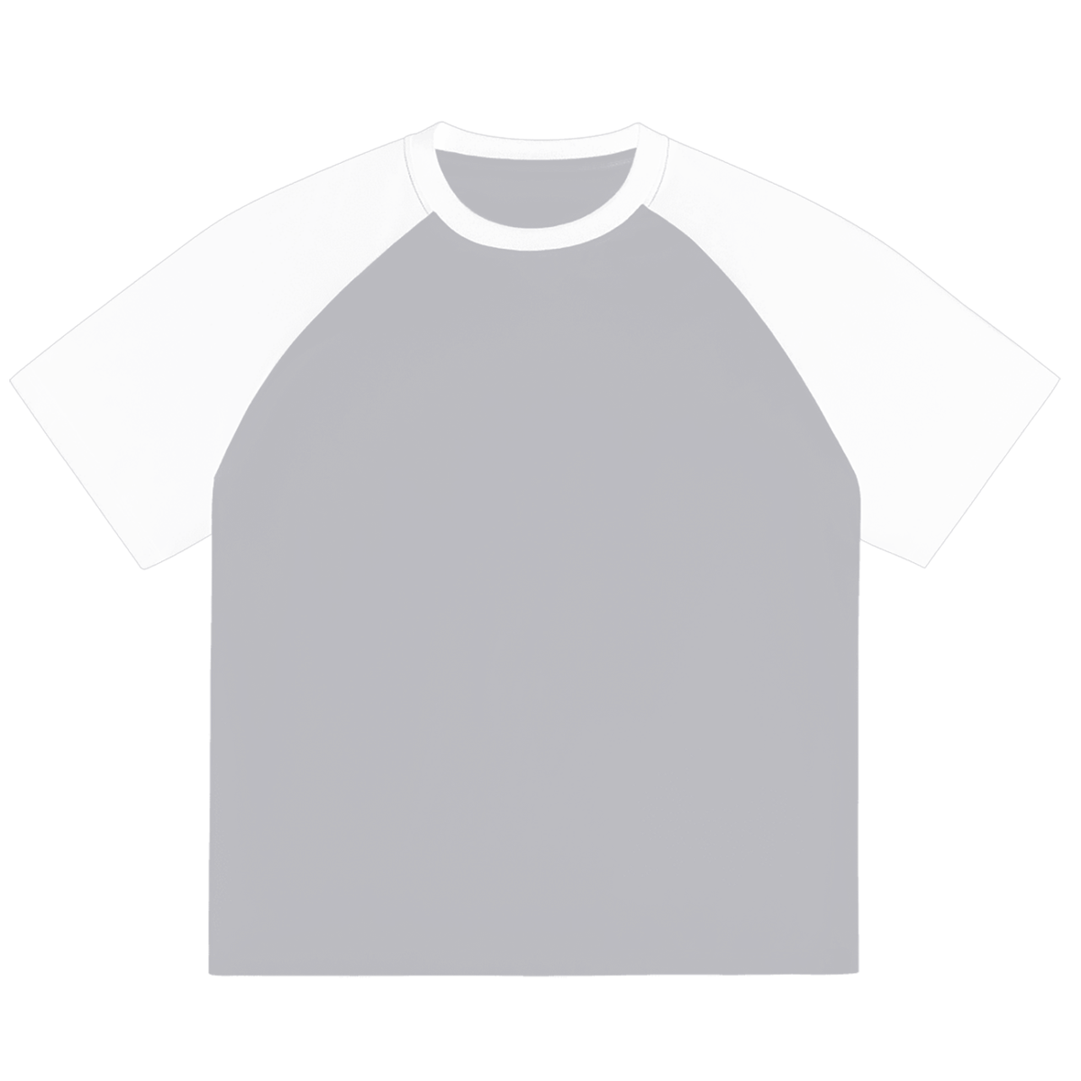 Color-Blocked Raglan Sleeve T-Shirt