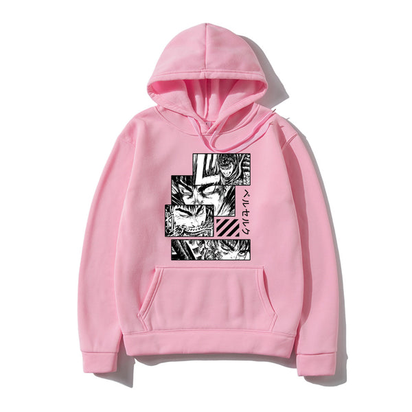 Berserk Loose Hooded Sweatshirt