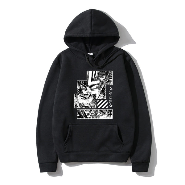 Berserk Loose Hooded Sweatshirt