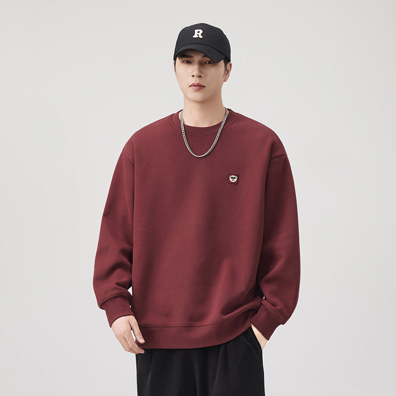 Long Sleeve Crewneck Pullover Sweatshirt,