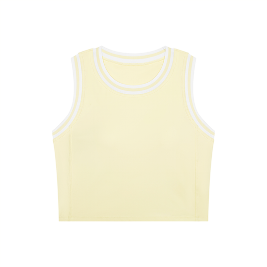 Women's Color Block Yoga Tank Top 220GSM