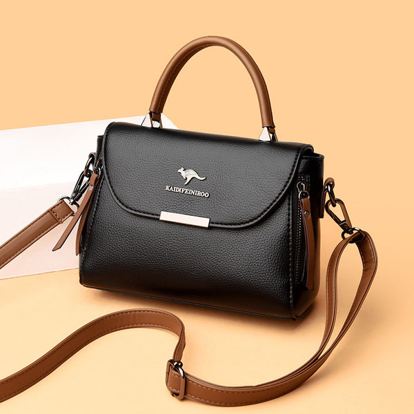 Women's PU Leather Crossbody Tote