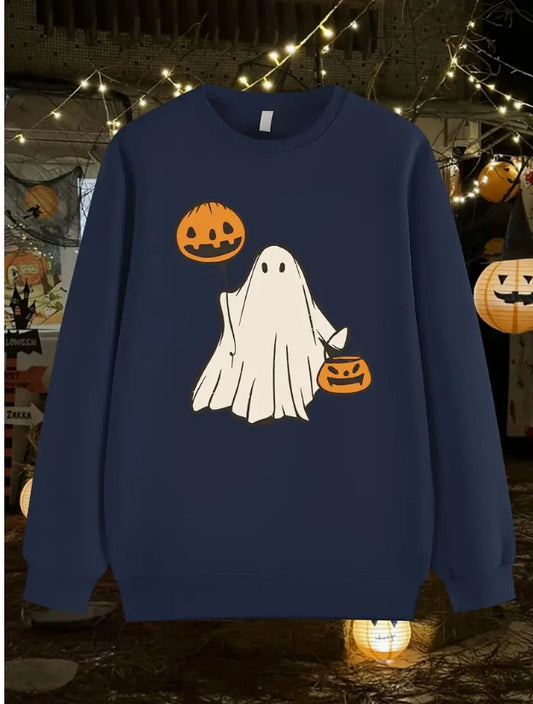 Casual Long Sleeved Sweatshirt