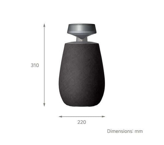 LG XBOOM 360 XO2 PORTABLE BLUETOOTH SPEAKER 40W RGB LIGHTING IP55 BLACK XO2TBK