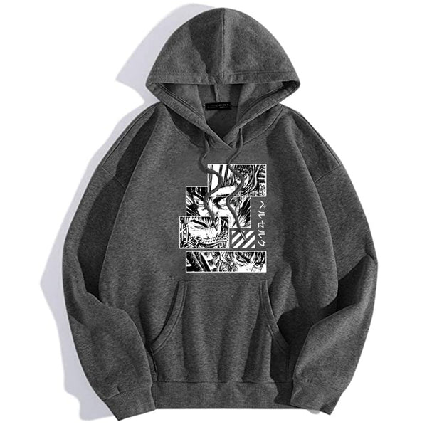 Berserk Loose Hooded Sweatshirt