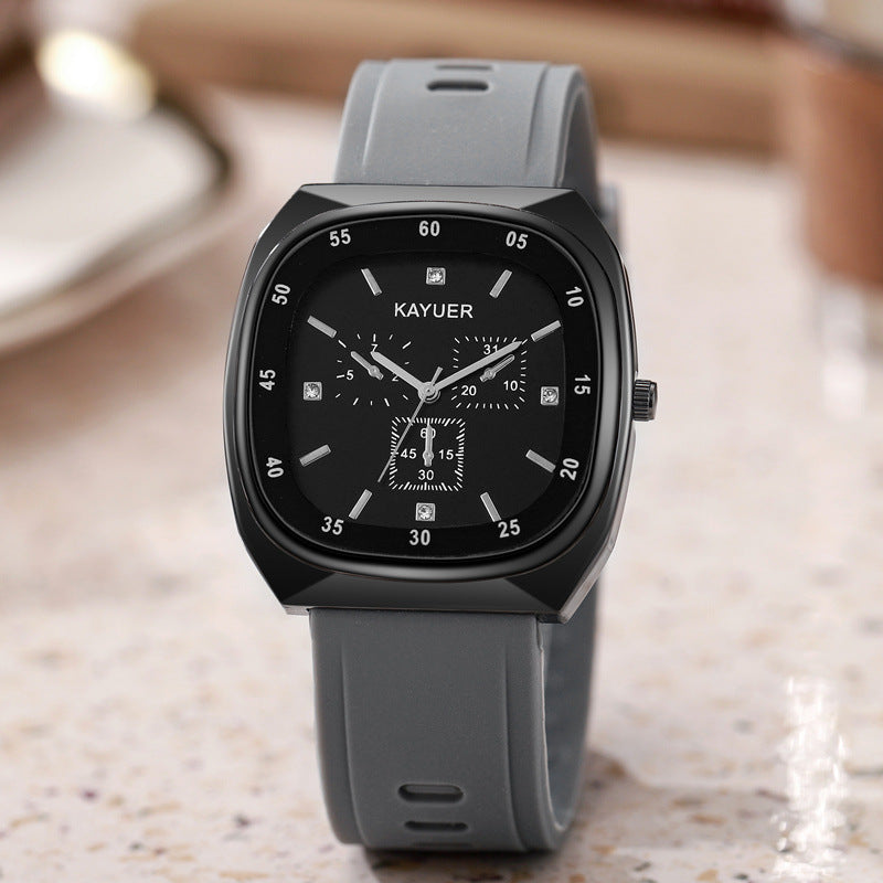 Fashionable women's watches, women's styles, Instagram, college style, student silicone, high aesthetics