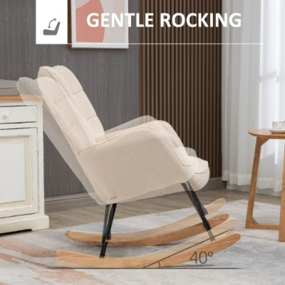 Wingback Rocking Chair