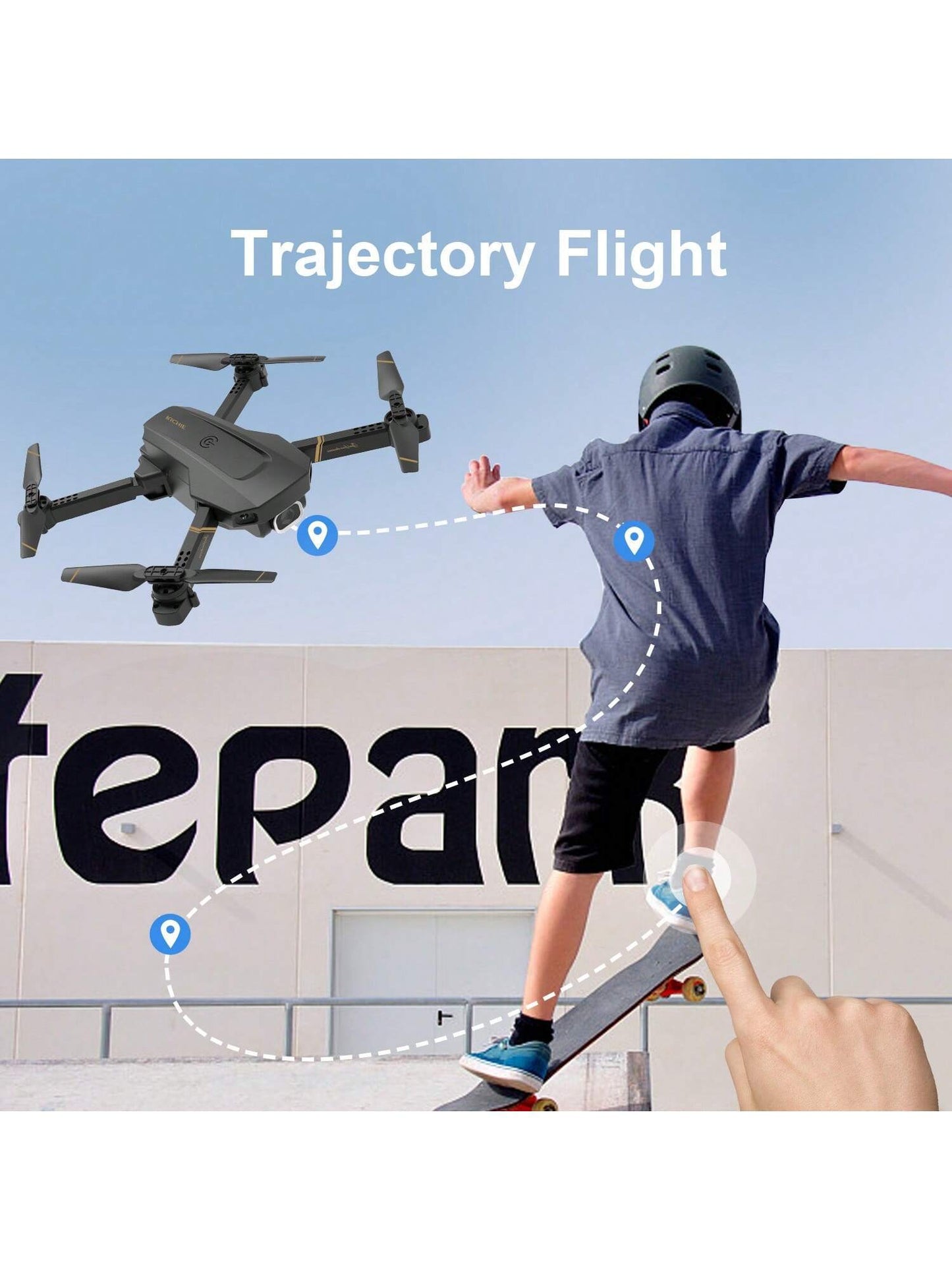 UK 4DRC V4 Foldable Mini Drone
