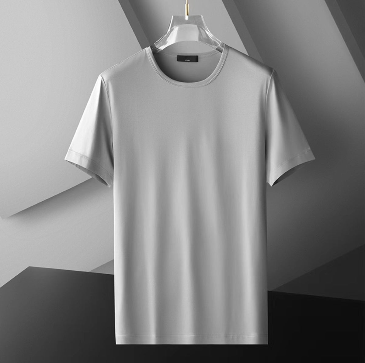 T-shirts extensibles pour hommes, séchage rapide et fins