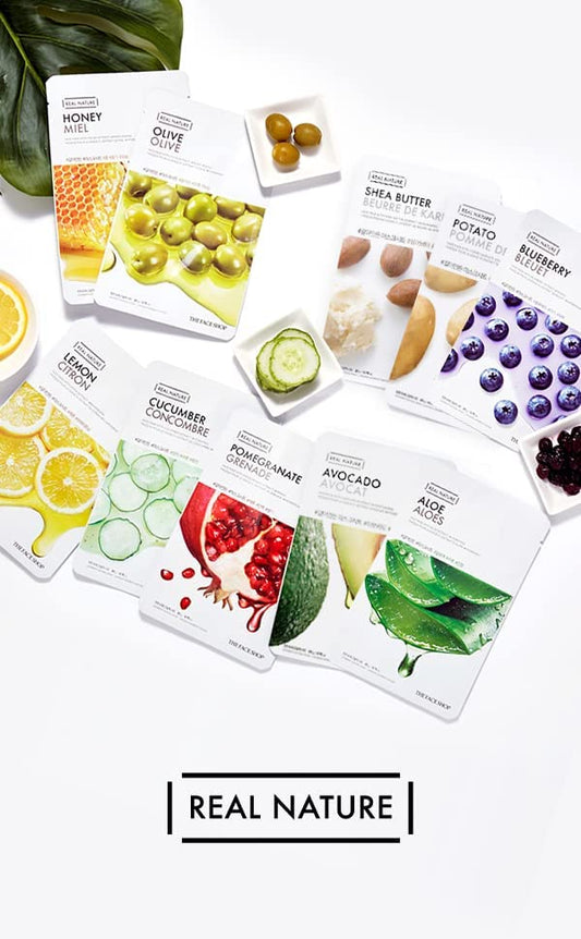 THE FACE SHOP Real Nature Face Mask Shea Butter Extract