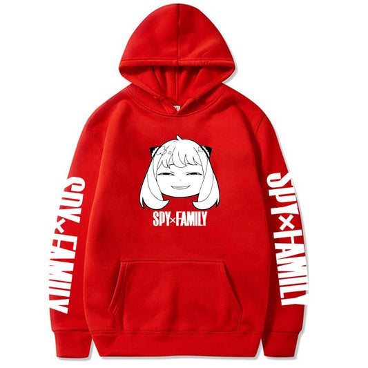 Anya Hooded Sweatshirt Loose Hoodie Spy Family
