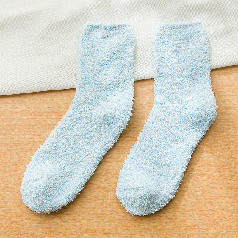 Women's Coral Cashmere Socks