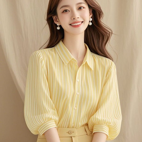 French-Style Elegant Petite Top