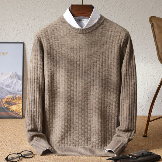 Mens Knitted Warm Sweater Thin