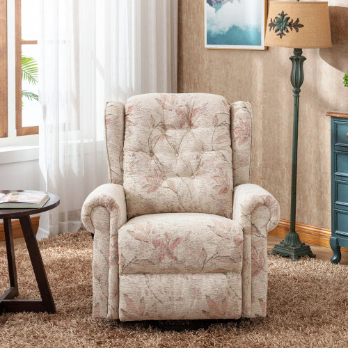 Dual Motor Lift Chair Recliners For Elderly Infinite Position Lay Flat Recliner With Heat Massage Up To 300 LBS Electric Power Lift Recliner Chair Sofa
