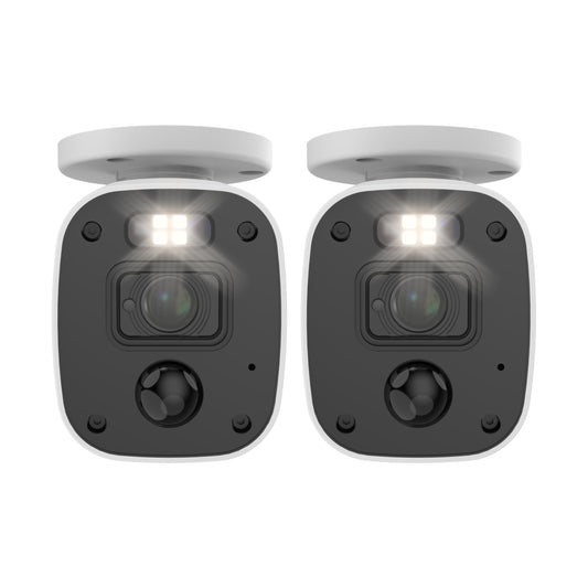 Swann 2K Wired DVR CCTV Add-On Bullet Camera - Pack of 2